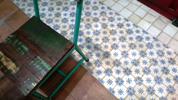 vintage pattern floor tiles Sydney Spain